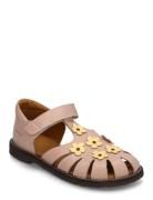 Sandals - Flat - Closed Toe Pink ANGULUS