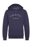 Heritage Ess Hoody Navy Hackett London