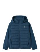 Nknmio Hybrid Jacket Fo Tb Navy Name It