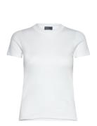 Ribbed Cotton Tee White Polo Ralph Lauren