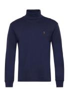 Soft Cotton Turtleneck Blue Polo Ralph Lauren