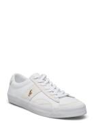 Sayer Canvas & Suede Sneaker White Polo Ralph Lauren