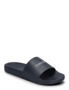 Pool Slide Rubber Navy Calvin Klein