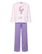 Pyjama(Sweater+Trous Purple United Colors Of Benetton