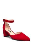 Ankle-Strap Pumps Red Gabor