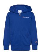 Full Zip Hoodie Sweatshirt Blue Champion