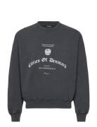 Citizen Printed Crewneck Black HAN Kjøbenhavn