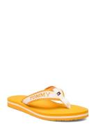 Hilfiger Webbing Pool Slide Yellow Tommy Hilfiger