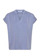 Msfiba Modal T-Shirt Blue Minus