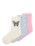 Nmfdorthea 3P Sock Pink Name It