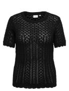 Carsaga Life Ss O-Neck Knt Black ONLY Carmakoma