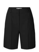 Slfrita Hw Shorts Fd Black Selected Femme