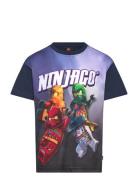 Lwtaffy 208 - T-Shirt S/S Navy LEGO Kidswear