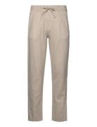 Linen Blend Herringb Pants Grey Lindbergh