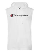 Hooded Sleeveless T-Shirt White Champion