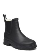 Rain Boots - Low With Elastic Black ANGULUS