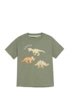 T-Shirt Ss Green Minymo