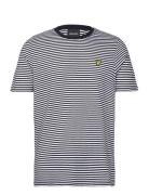 Linen Blend Breton Stripe T-Shirt Patterned Lyle & Scott