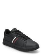 Modern Cupsole Stripes Lth Black Tommy Hilfiger