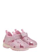Baby Sandals W. Velcro Strap Pink Color Kids