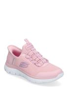 Girls Summits Pink Skechers