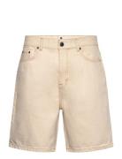 Akjan Denim Shorts Beige Anerkjendt