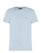 Cotton Linen Tee Blue Tommy Hilfiger