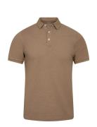 Bs Taketomi Regular Fit Polo Shirt Brown Bruun & Stengade