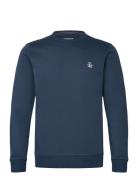 L/S Sticker Pete Fle Navy Original Penguin