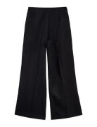 Linen-Blend Trousers, Taster Black Ivo Nikkolo