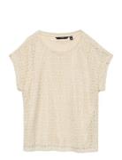 Vmmmaya Ava Ss Top Jrs Cream Vero Moda Maternity