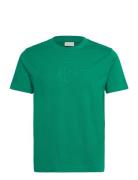 Reg Tonal Shield Ss T-Shirt Green GANT