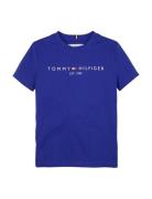 U Corp Logo Ess Tee Ss Blue Tommy Hilfiger