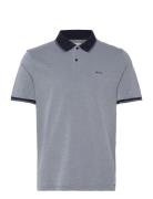 4-Col Oxford Ss Pique Navy GANT