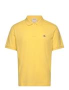 Reg Shield Ss Pique Polo Yellow GANT