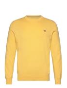 Classic Cotton C-Neck Yellow GANT