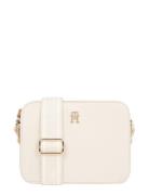 Th Logotape Camera Bag Cream Tommy Hilfiger