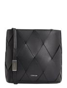 Ck Woven Square Crossbody Black Calvin Klein