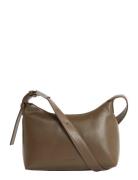 Hardware Strap Medium Crossbody Khaki Calvin Klein