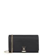 Th Her Flap W/Chain Black Tommy Hilfiger