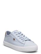 Vulc Canvas Lace Up Sneaker Blue Tommy Hilfiger