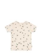 T-Shirt S/S Printed Cream Petit Piao