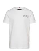 Hilfiger Yacht Print Tee White Tommy Hilfiger