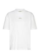Placed Institutional Bf Tee White Calvin Klein Jeans