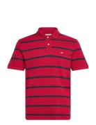Striped Polo Red GANT