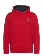 Contrast Sweat Hoodie Red GANT