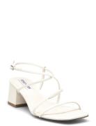 Remmi Heeled Sandals White Steve Madden