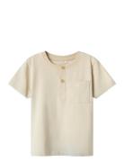 Nmmfreddi Nreg Ss Top Box Beige Name It