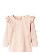 Nmffelice Ls Uv Swim Top Lil Pink Lil'Atelier