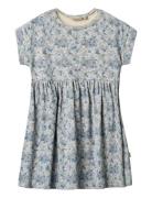 Jersey Dress S/S Emilie Blue Wheat